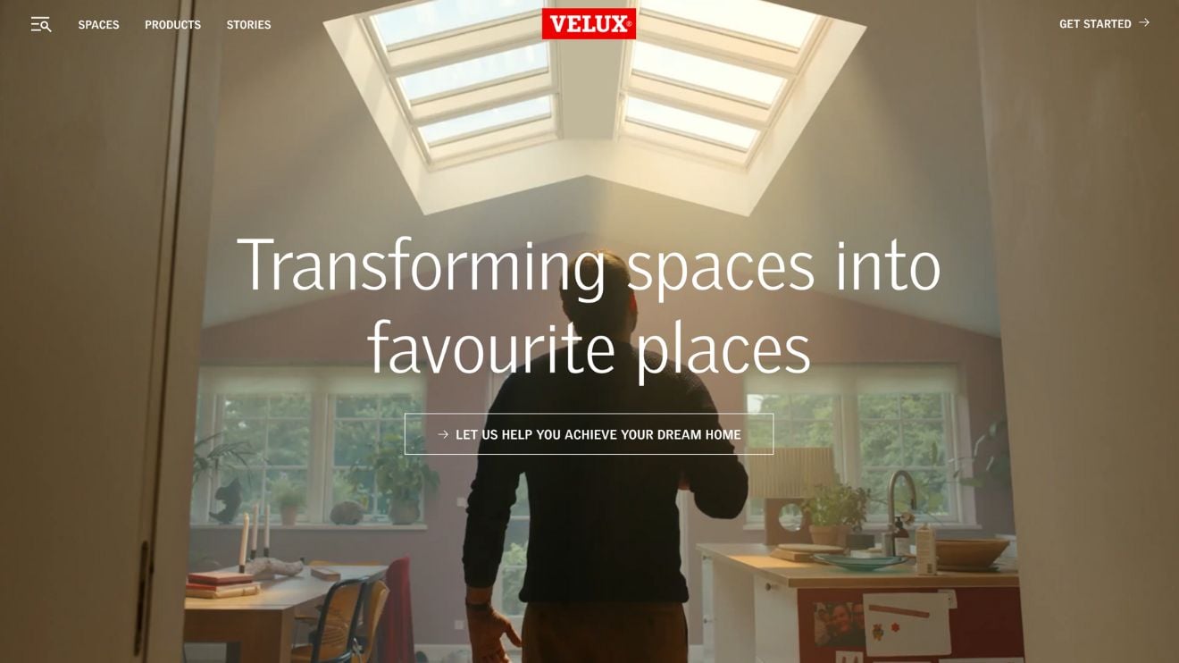 Velux Construction Website Design 