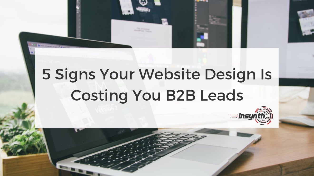 5 Signs Your Website Design Is Costing You B2B Leads - Construction marketing - growth agency - shropshire - Insynth