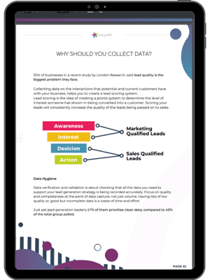 7 pillars of lead gen construction marketing graphic Tablet 