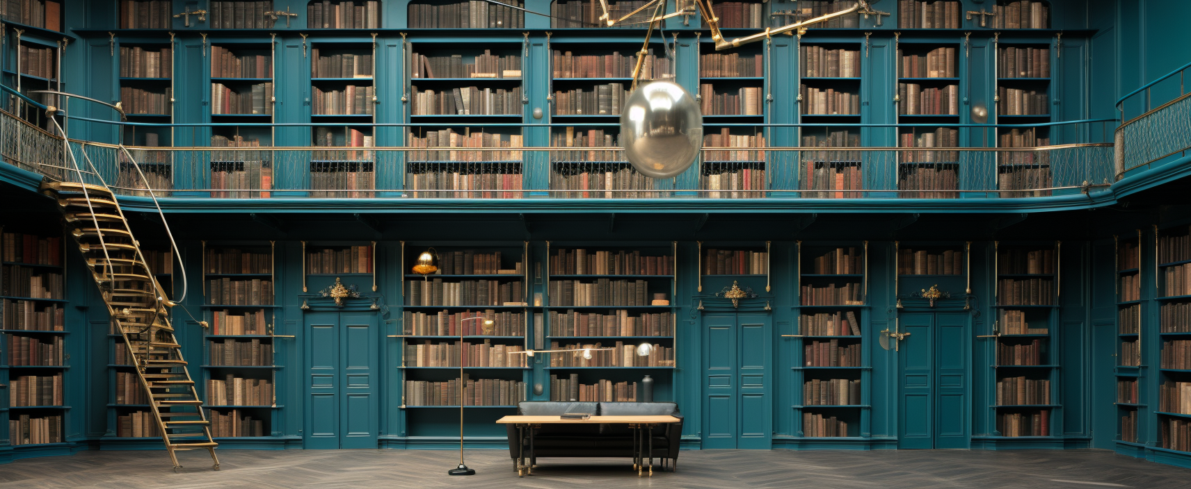 Image of a library for construction marketing article