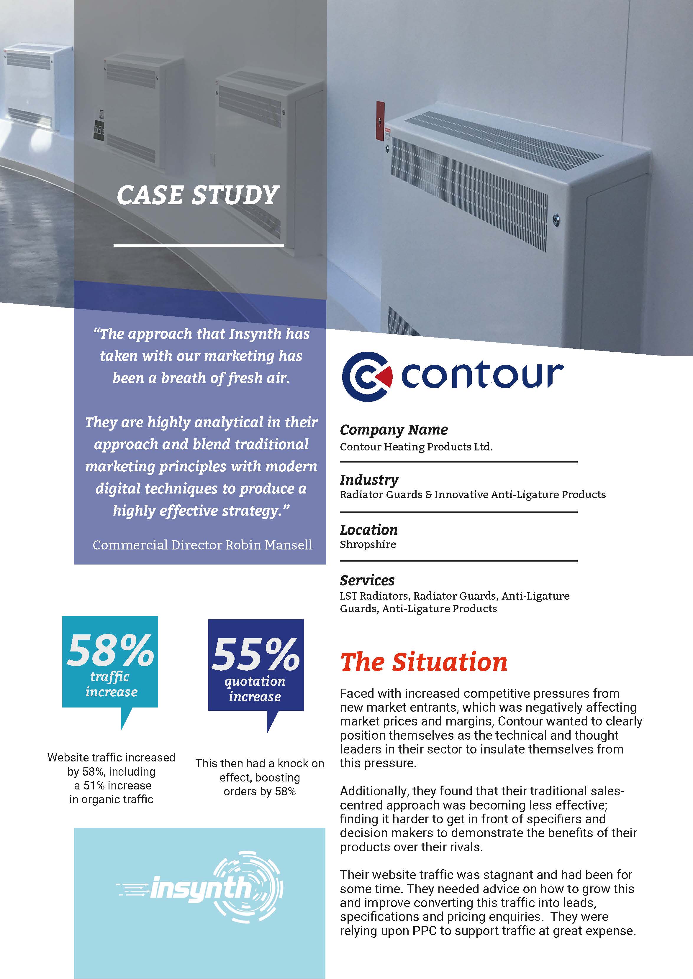 Front Cover Contour Case Study