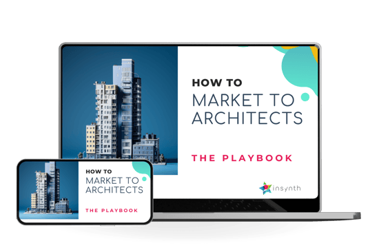 How To Market to Architects Playbook Mockup