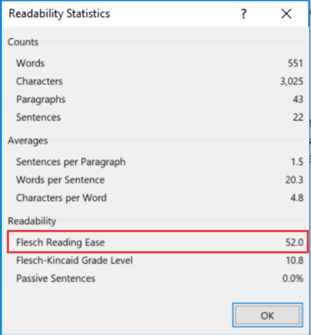 Infographic_ Readability Scores On Word (1)