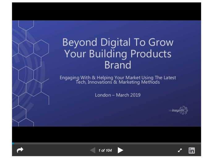 Slideshare presentation - construction marketing growth agency