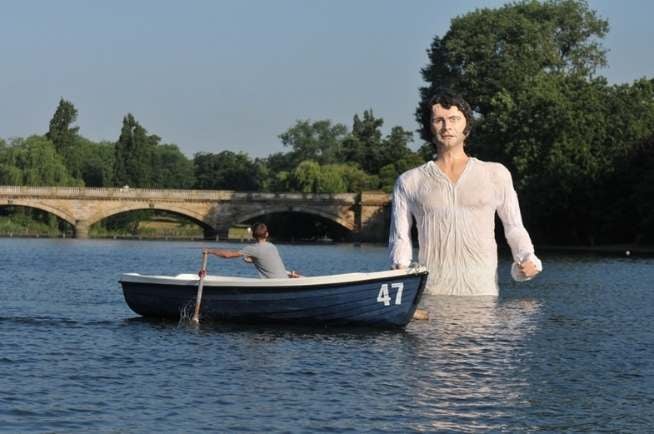 Jane Austin Mr Darcy In Lake Construction Marketing Agency Insynth Blog