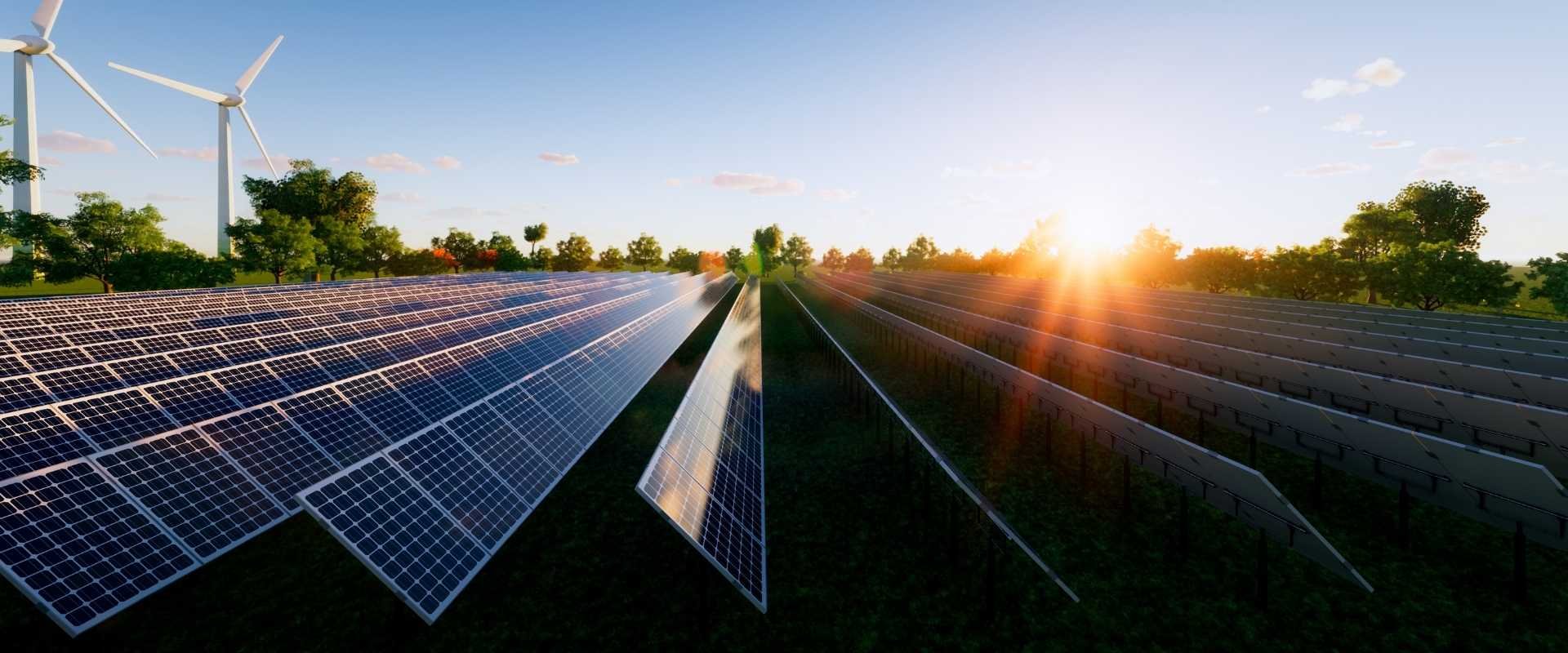 Solar panels for sustainable building