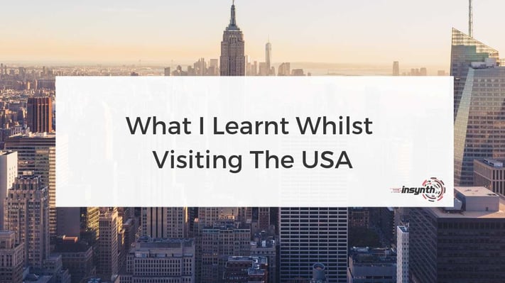 What I Learnt Whilst Visiting The USA -  Social Media digital marketing construction marketing Insynth