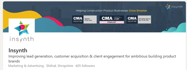 Insynth LinkedIn profile