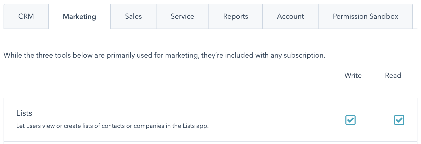 HubSpot's list update