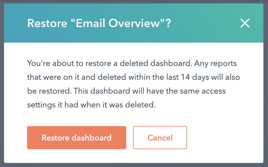 restore