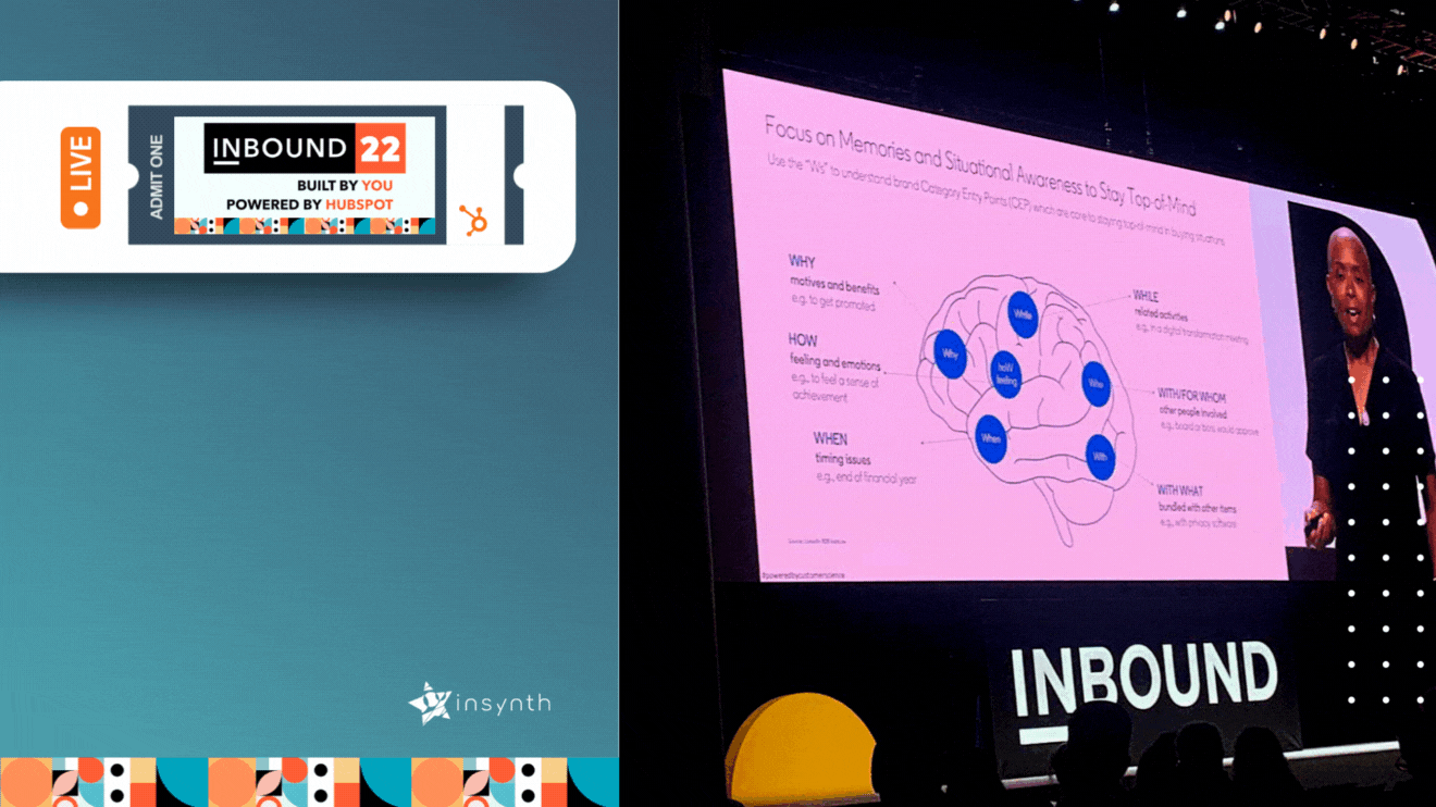 #INBOUND22 What's Next? Connecting with Future Buyers: Winning Mindshare to Grow Market Share