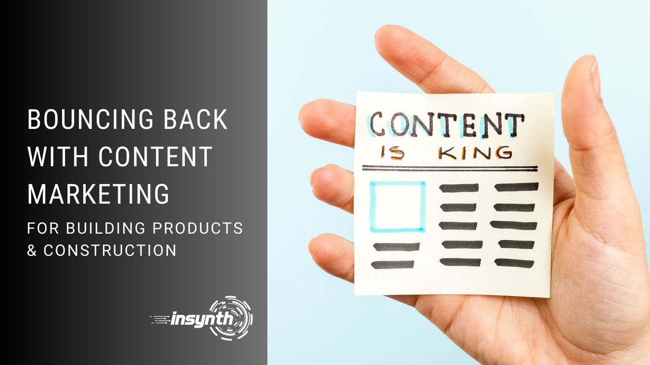 Bouncing Back With Content Marketing