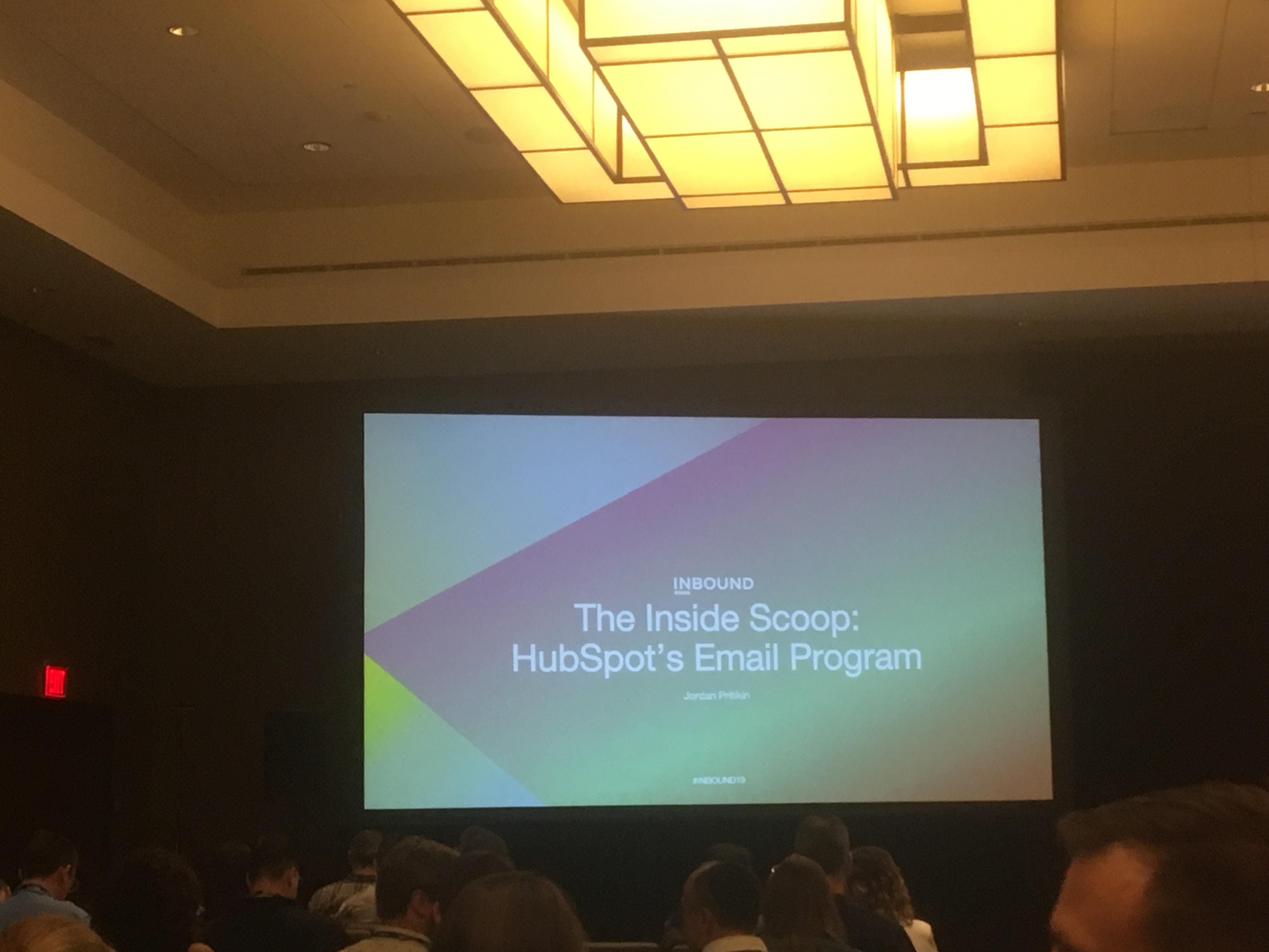 Insynth @INBOUND19 - The Inside Scoop: HubSpot’s Email Program